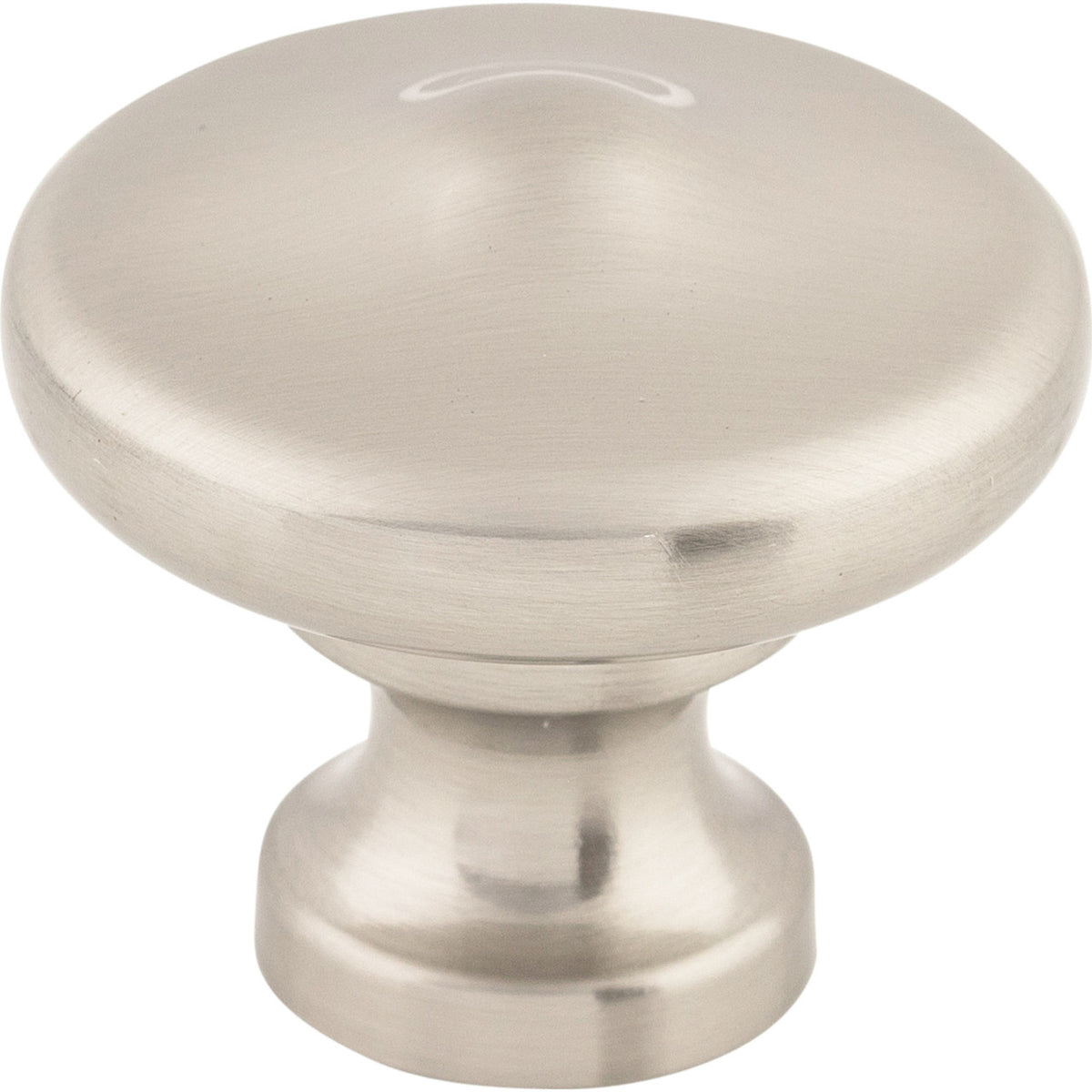 Top Knobs M1921: 1-5/16" Dakota Round Peak Cabinet Knob - Brushed Satin Nickel