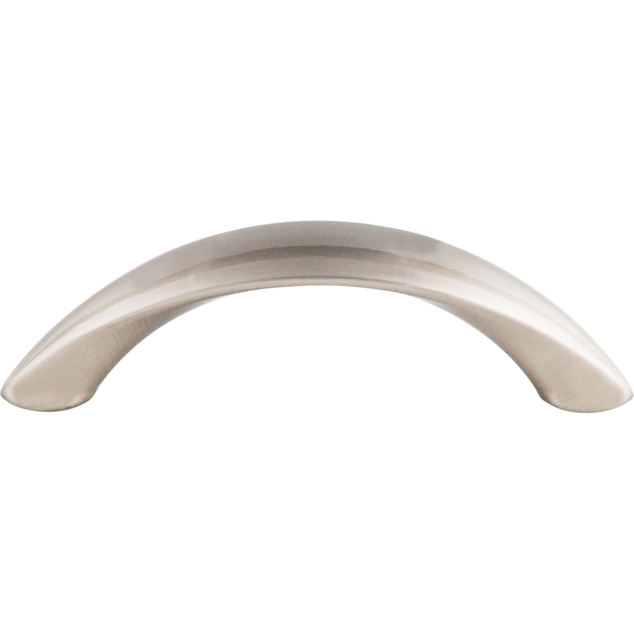 Top Knobs M1925: 3" cc Dakota Arc Cabinet Pull - Brushed Satin Nickel