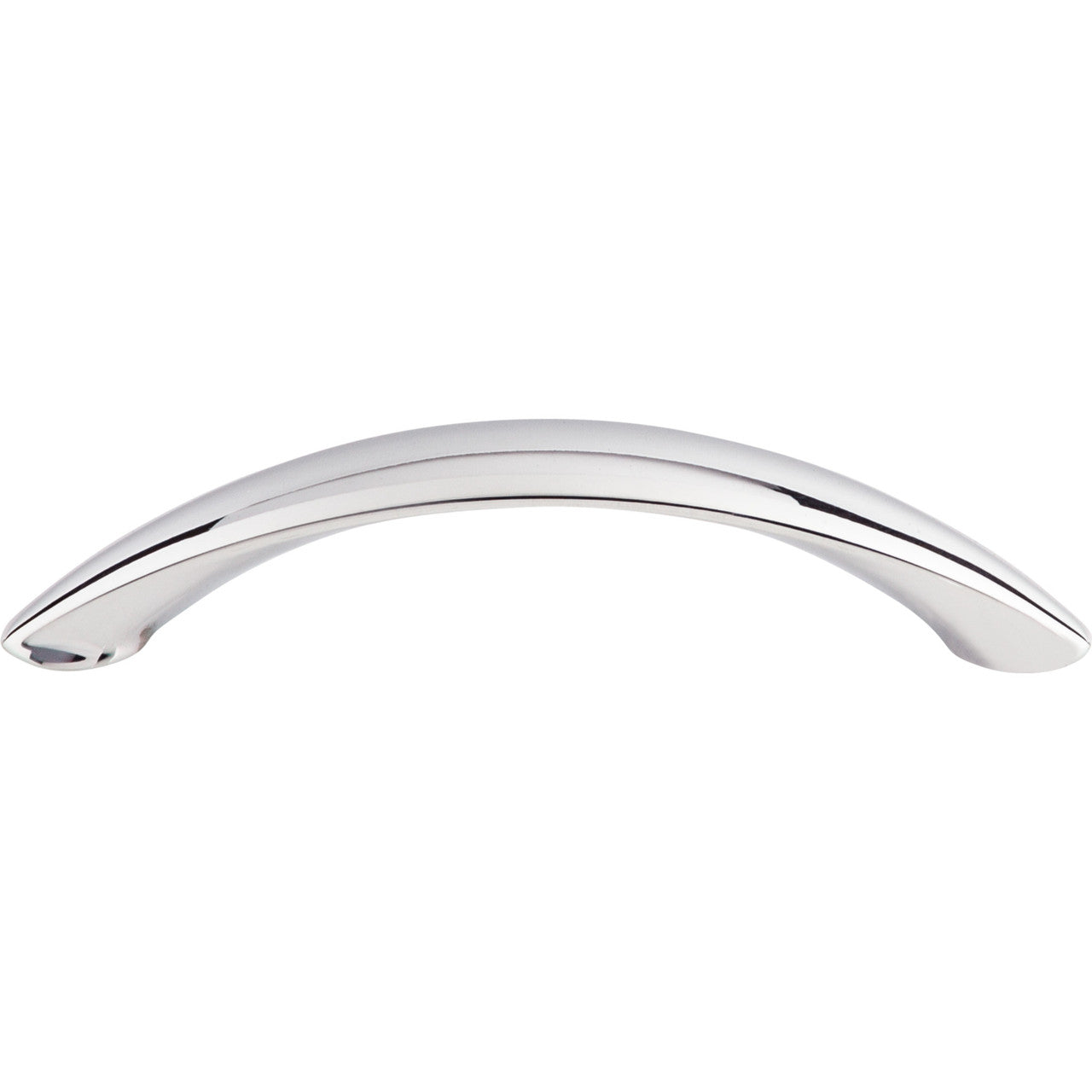 Top Knobs M1928: 4" cc Dakota Arc Cabinet Pull - Polished Chrome