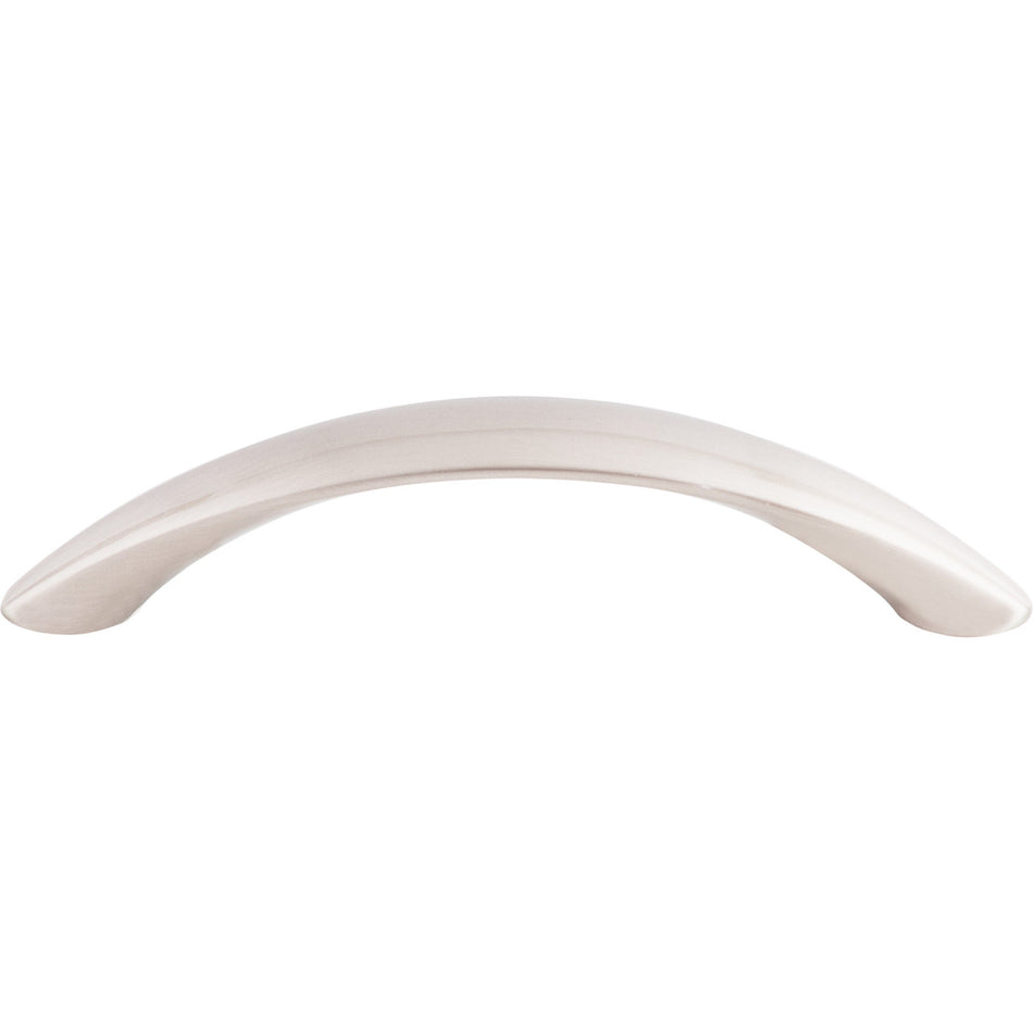 Top Knobs M1929: 4" cc Dakota Arc Cabinet Pull - Brushed Satin Nickel