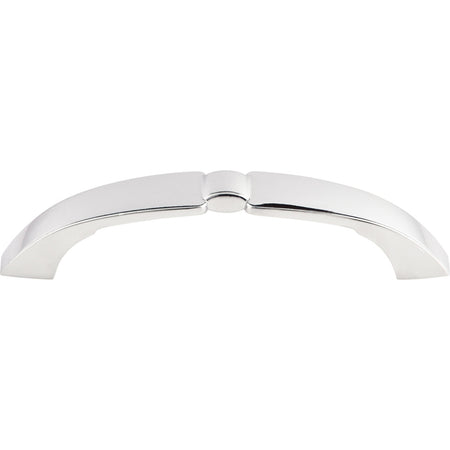 Top Knobs M1935: 3-3/4" cc Lida Arch Cabinet Pull - Polished Chrome