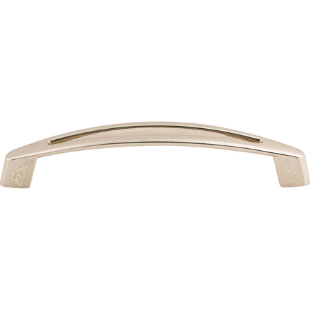 Top Knobs M1948: 5-1/16" cc Verona D-Handle Cabinet Pull - Polished Nickel