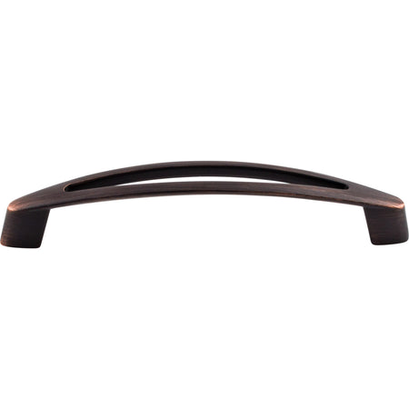 Top Knobs M1950: 5-1/16" cc Verona D-Handle Cabinet Pull - Tuscan Bronze