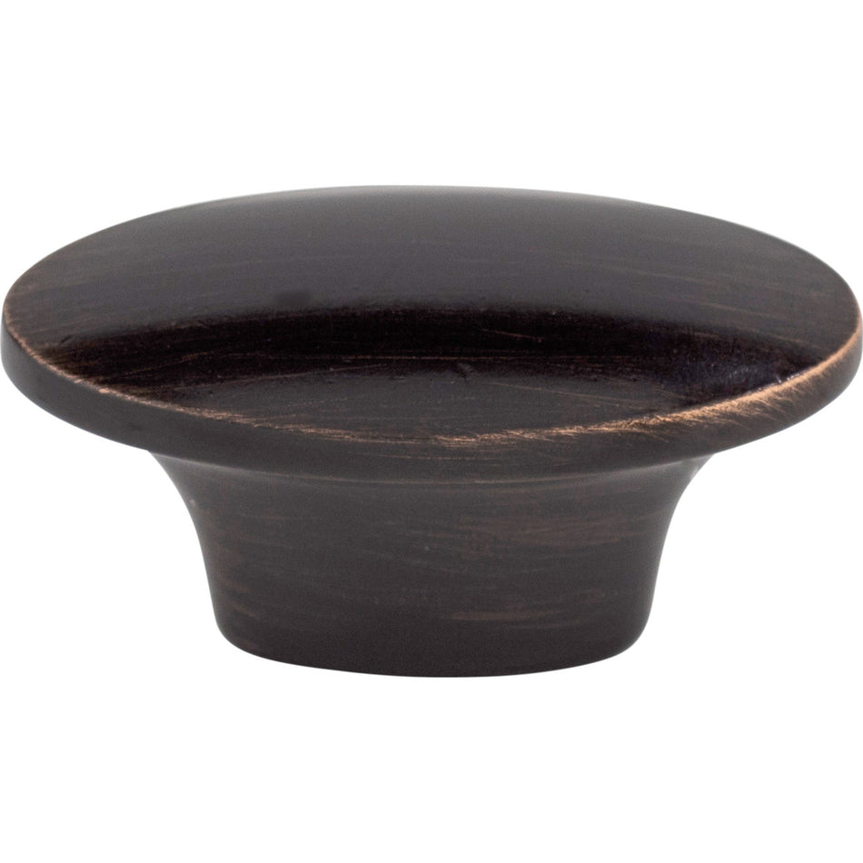 Top Knobs M1956: 1-1/2" Dakota Oval Cabinet Knob - Tuscan Bronze