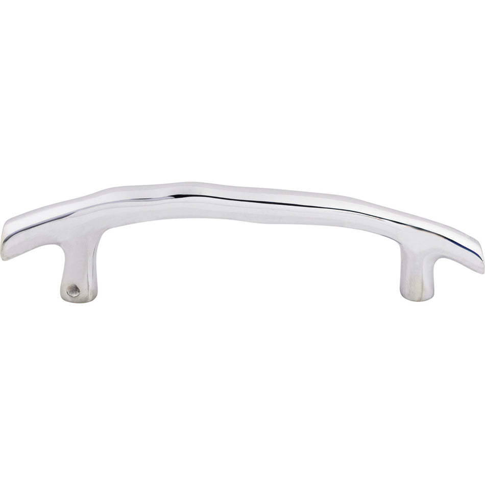 Top Knobs M1964: 5" cc Aspen II Twig Cabinet Pull - Polished Chrome