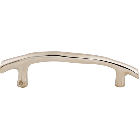 Top Knobs M1965: 5" cc Aspen II Twig Cabinet Pull - Polished Nickel