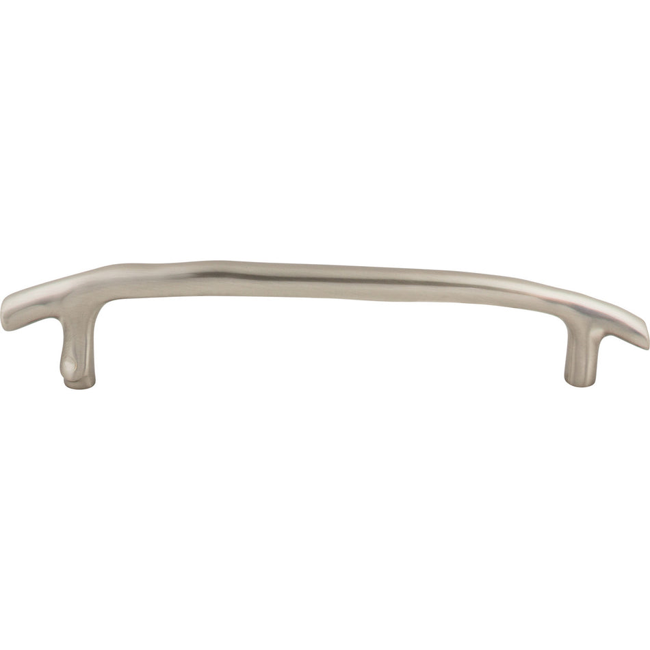 Top Knobs M1966: 8" cc Aspen II Twig Cabinet Pull - Brushed Satin Nickel