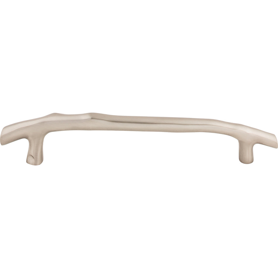Top Knobs M1969: 12" cc Aspen II Twig Appliance Pull - Brushed Satin Nickel