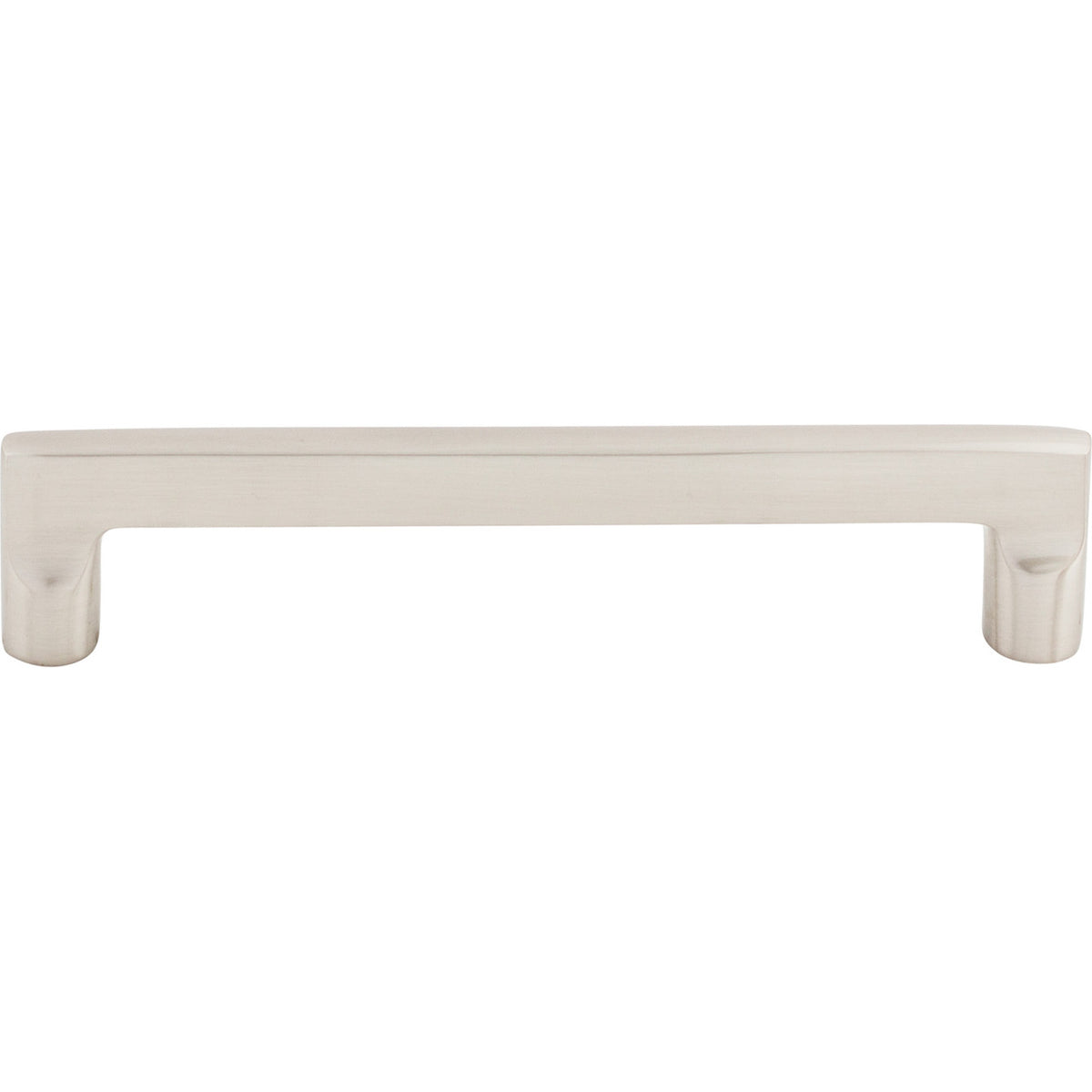 Top Knobs M1975: 6" cc Aspen II Flat-Sided Cabinet Pull - Brushed Satin Nickel