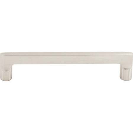 Top Knobs M1975: 6" cc Aspen II Flat-Sided Cabinet Pull - Brushed Satin Nickel