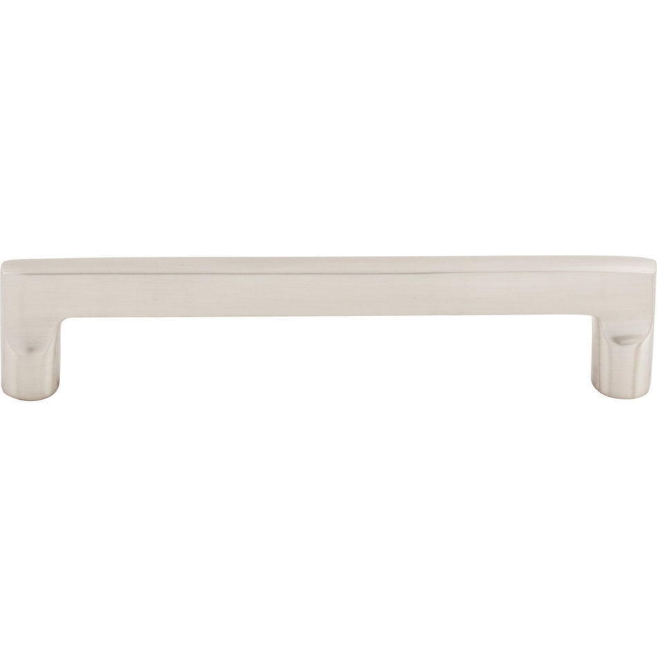 Top Knobs M1975: 6" cc Aspen II Flat-Sided Cabinet Pull - Brushed Satin Nickel