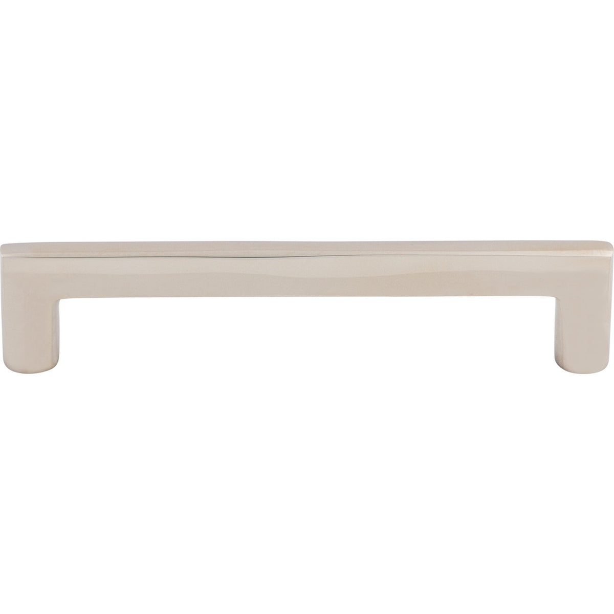Top Knobs M1977: 6" cc Aspen II Flat-Sided Cabinet Pull - Polished Nickel