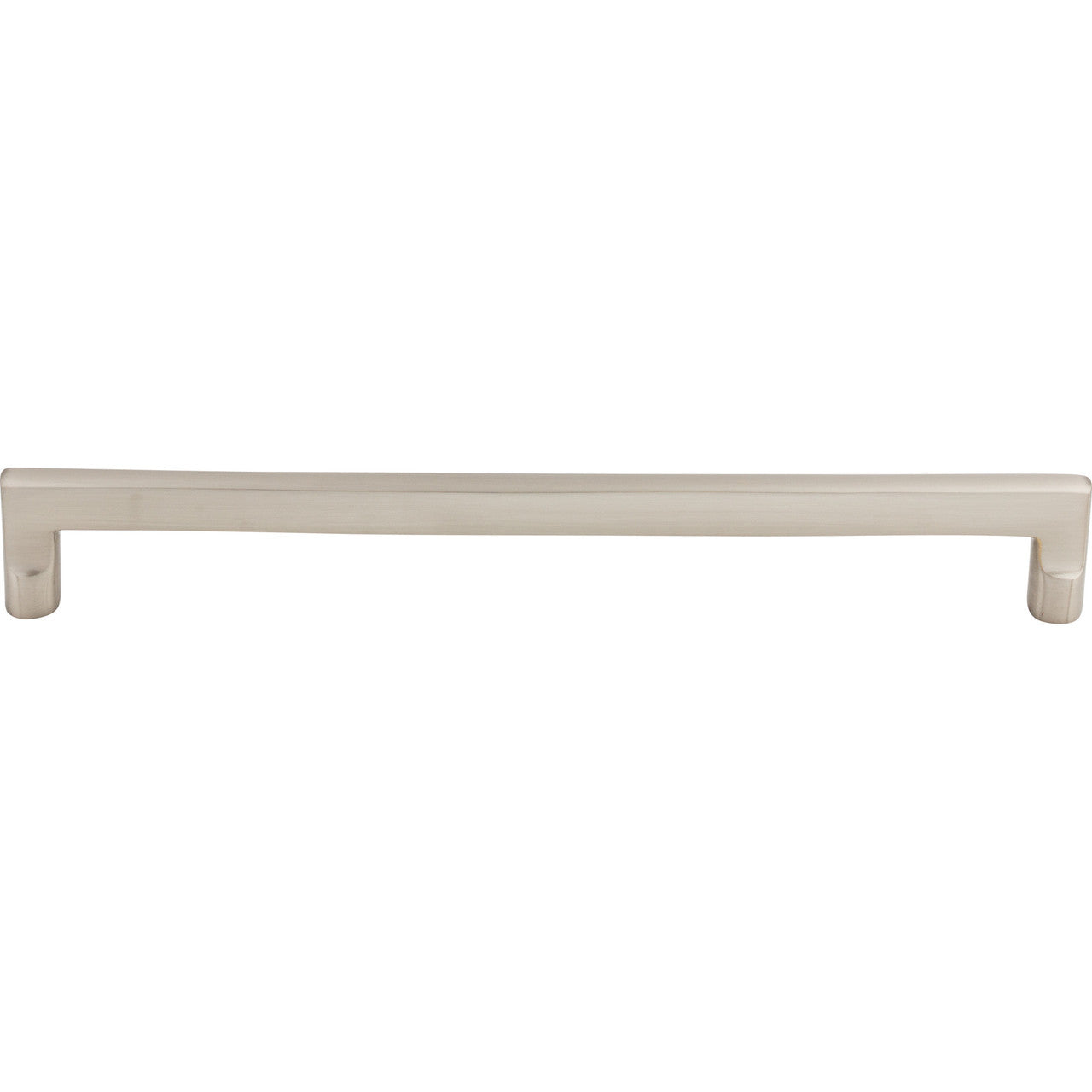 Top Knobs M1981: 12" cc Aspen II Flat-Sided Appliance Pull - Brushed Satin Nickel