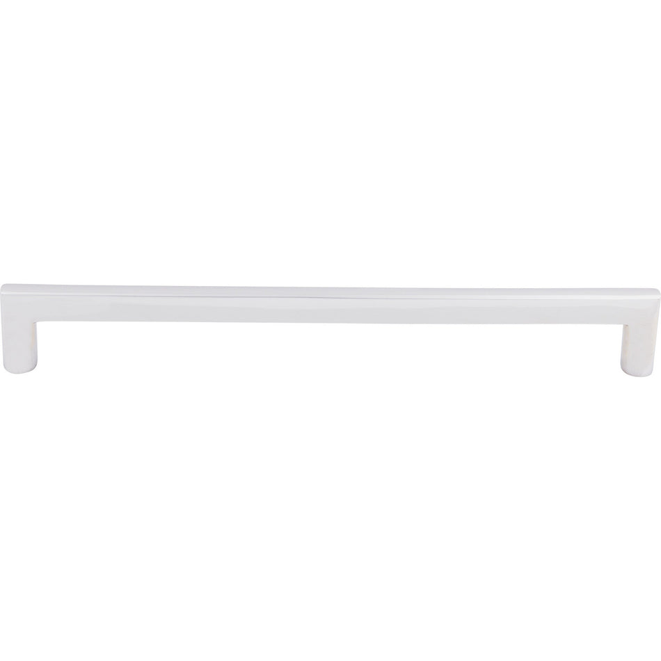 Top Knobs M1982: 12" cc Aspen II Flat-Sided Appliance Pull - Polished Chrome