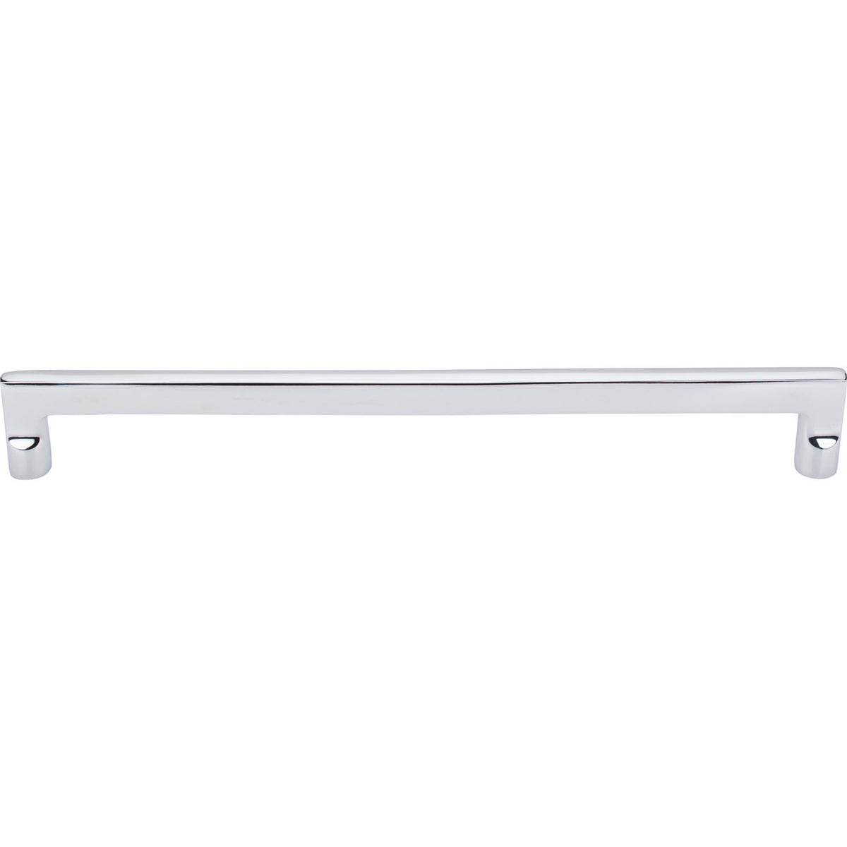 Top Knobs M1985: 18" cc Aspen II Flat-Sided Appliance Pull - Polished Chrome