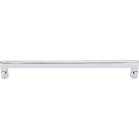 Top Knobs M1985: 18" cc Aspen II Flat-Sided Appliance Pull - Polished Chrome