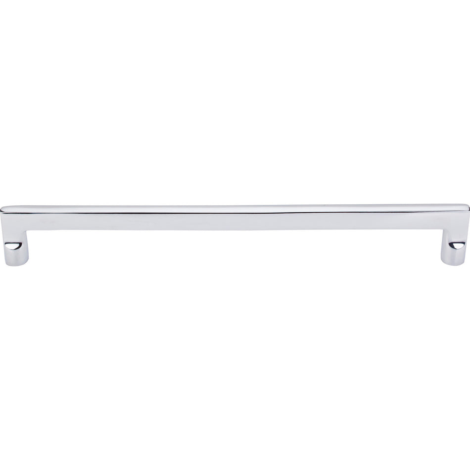 Top Knobs M1985: 18" cc Aspen II Flat-Sided Appliance Pull - Polished Chrome