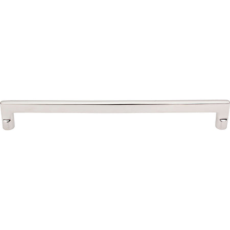 Top Knobs M1986: 18" cc Aspen II Flat-Sided Appliance Pull - Polished Nickel