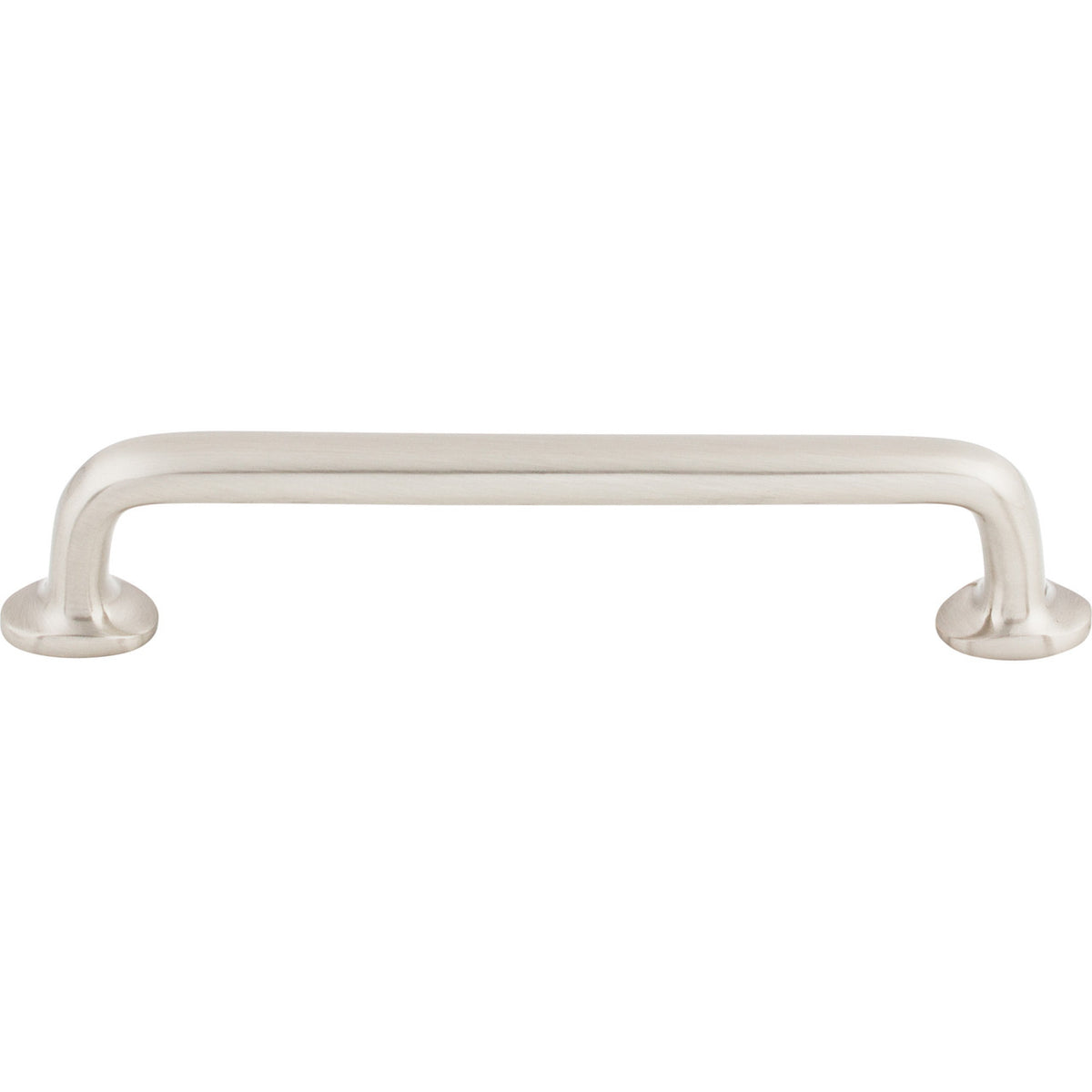 Top Knobs M1990: 6" cc Aspen II Round Bar Cabinet Pull - Brushed Satin Nickel