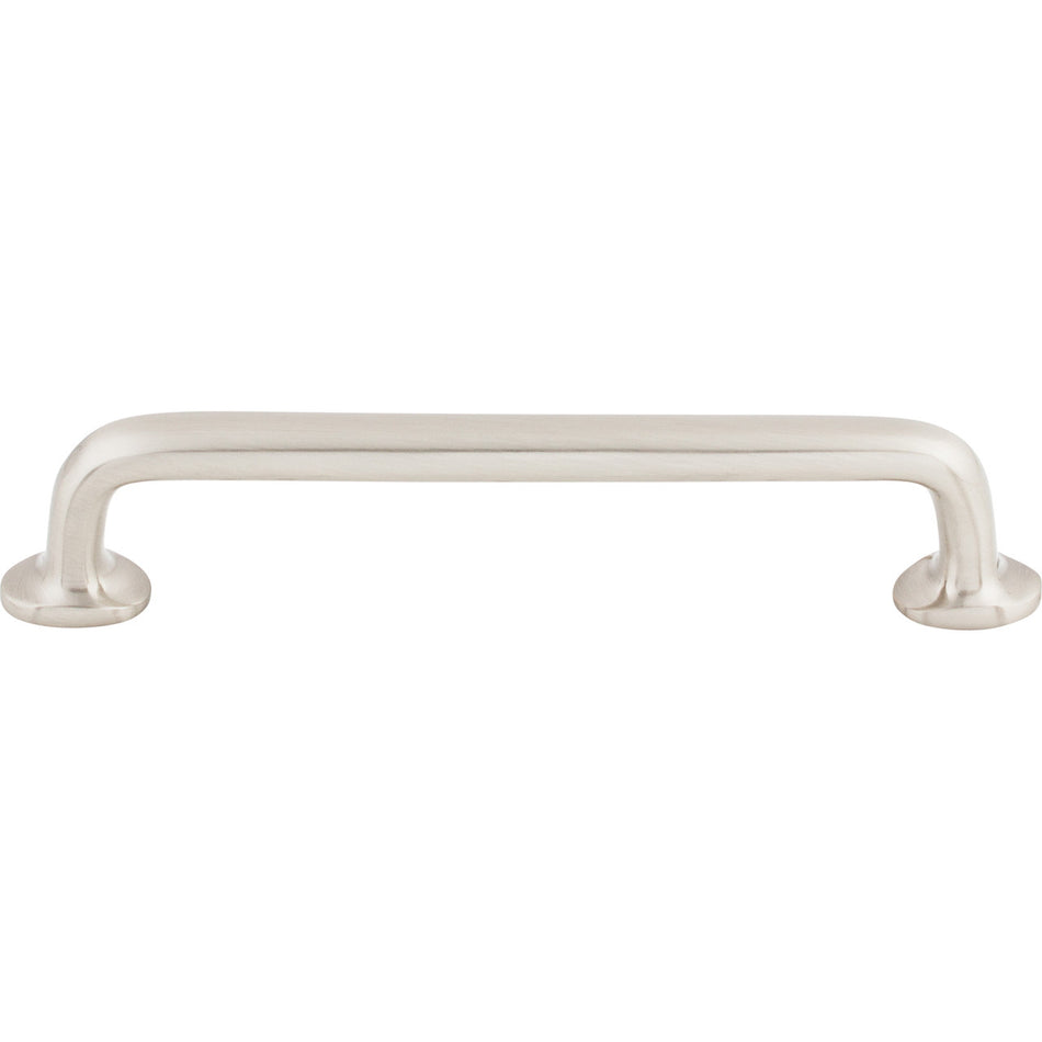 Top Knobs M1990: 6" cc Aspen II Round Bar Cabinet Pull - Brushed Satin Nickel
