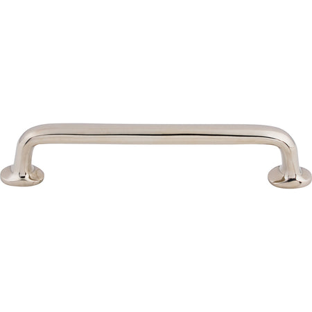 Top Knobs M1992: 6" cc Aspen II Round Bar Cabinet Pull - Polished Nickel