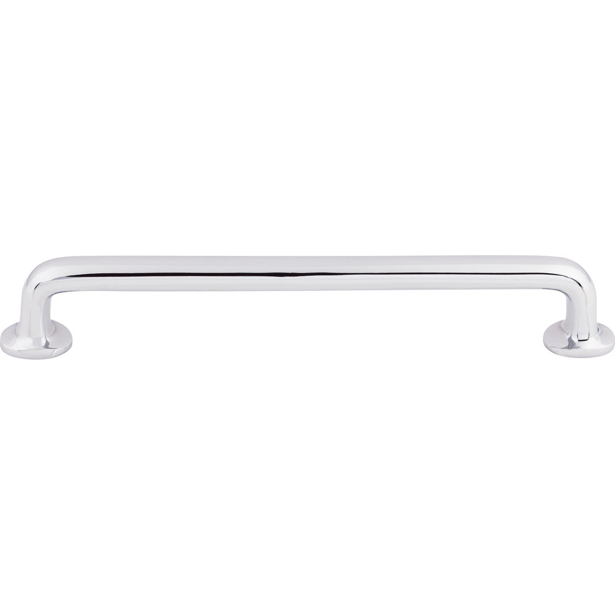 Top Knobs M1994: 9" cc Aspen II Round Bar Cabinet Pull - Polished Chrome