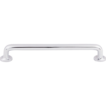 Top Knobs M1994: 9" cc Aspen II Round Bar Cabinet Pull - Polished Chrome