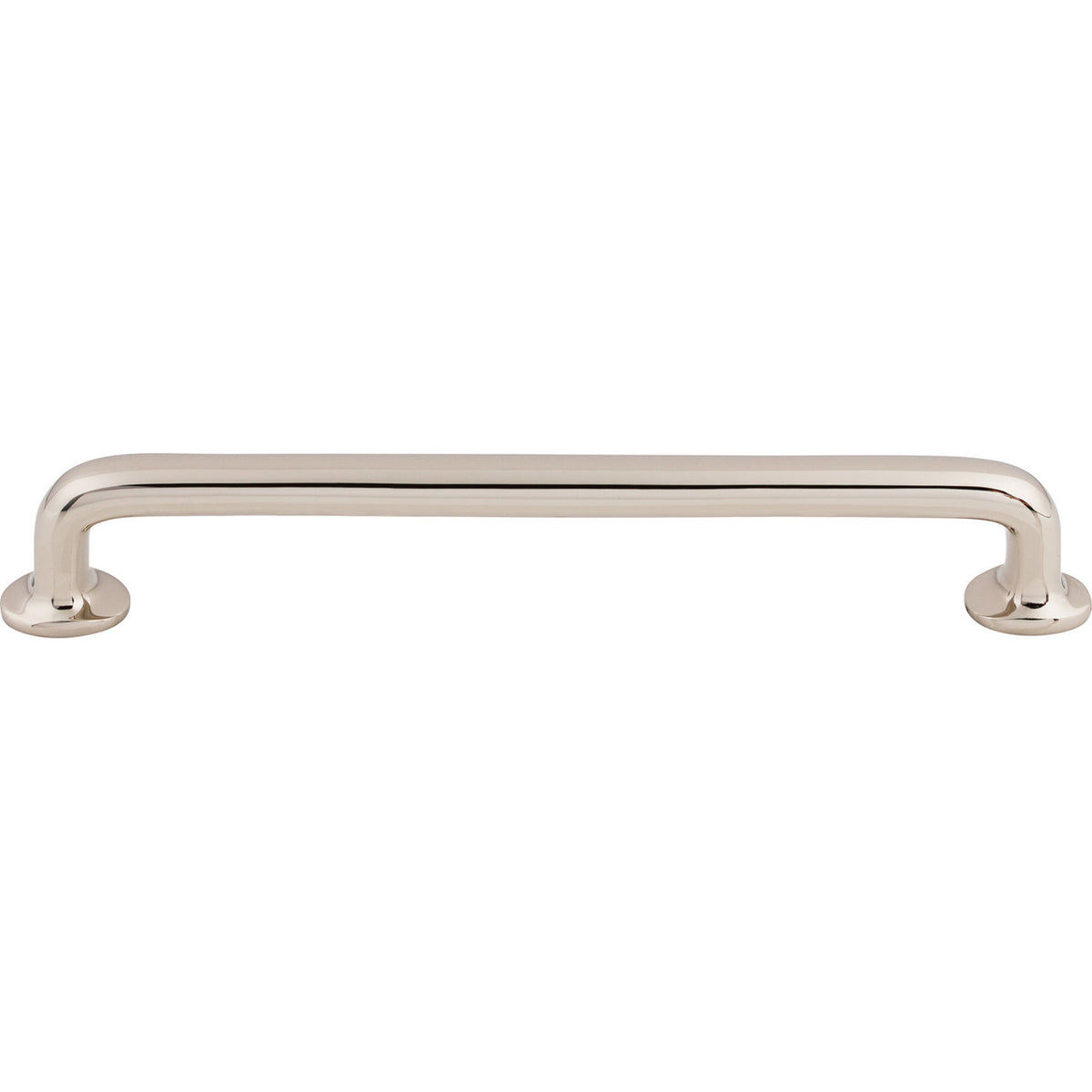 Top Knobs M1995: 9" cc Aspen II Round Bar Cabinet Pull - Polished Nickel