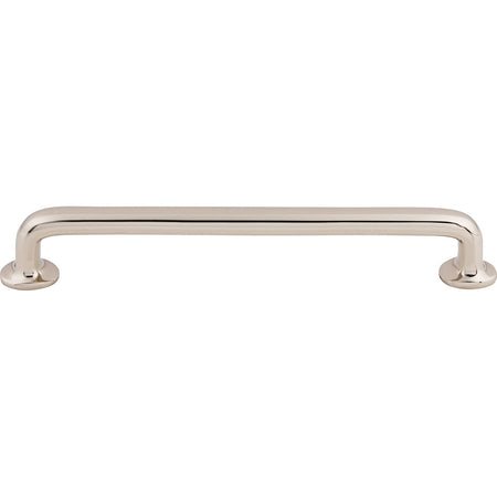 Top Knobs M1995: 9" cc Aspen II Round Bar Cabinet Pull - Polished Nickel