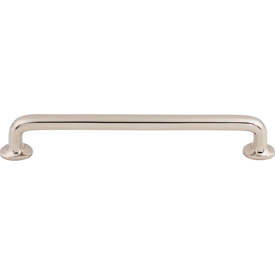 Top Knobs M1995: 9" cc Aspen II Round Bar Cabinet Pull - Polished Nickel