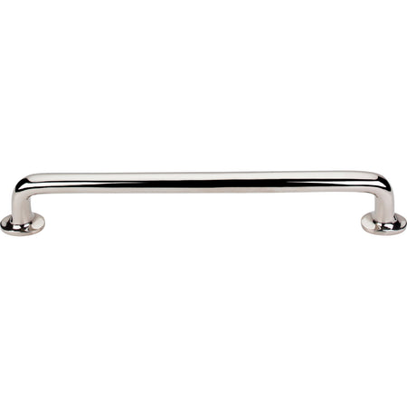 Top Knobs M2001: 18" cc Aspen II Round Bar Appliance Pull - Polished Nickel