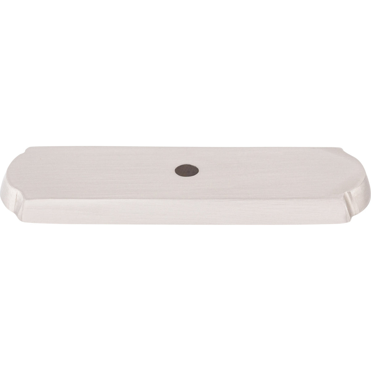 Top Knobs M2008: Aspen II Rectangle Backplate - Brushed Satin Nickel