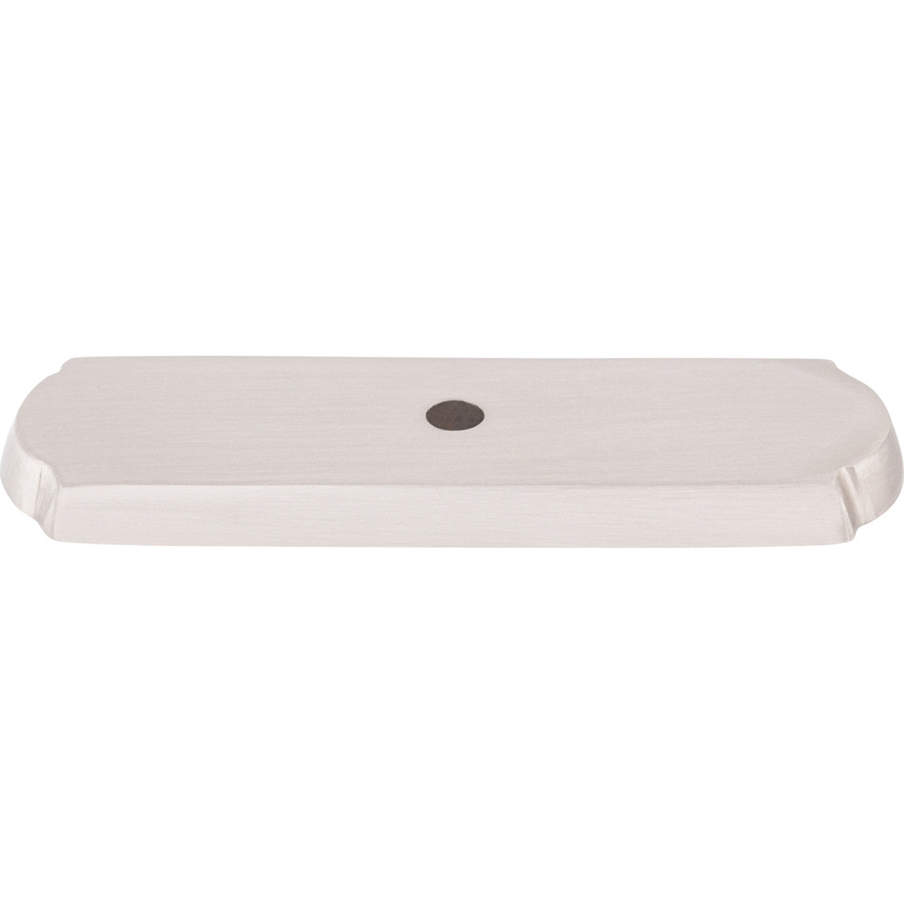 Top Knobs M2008: Aspen II Rectangle Backplate - Brushed Satin Nickel