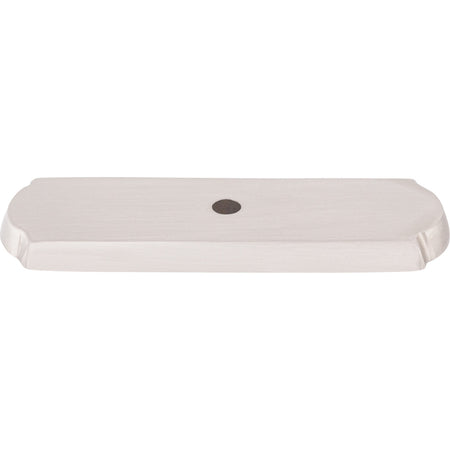 Top Knobs M2008: Aspen II Rectangle Backplate - Brushed Satin Nickel
