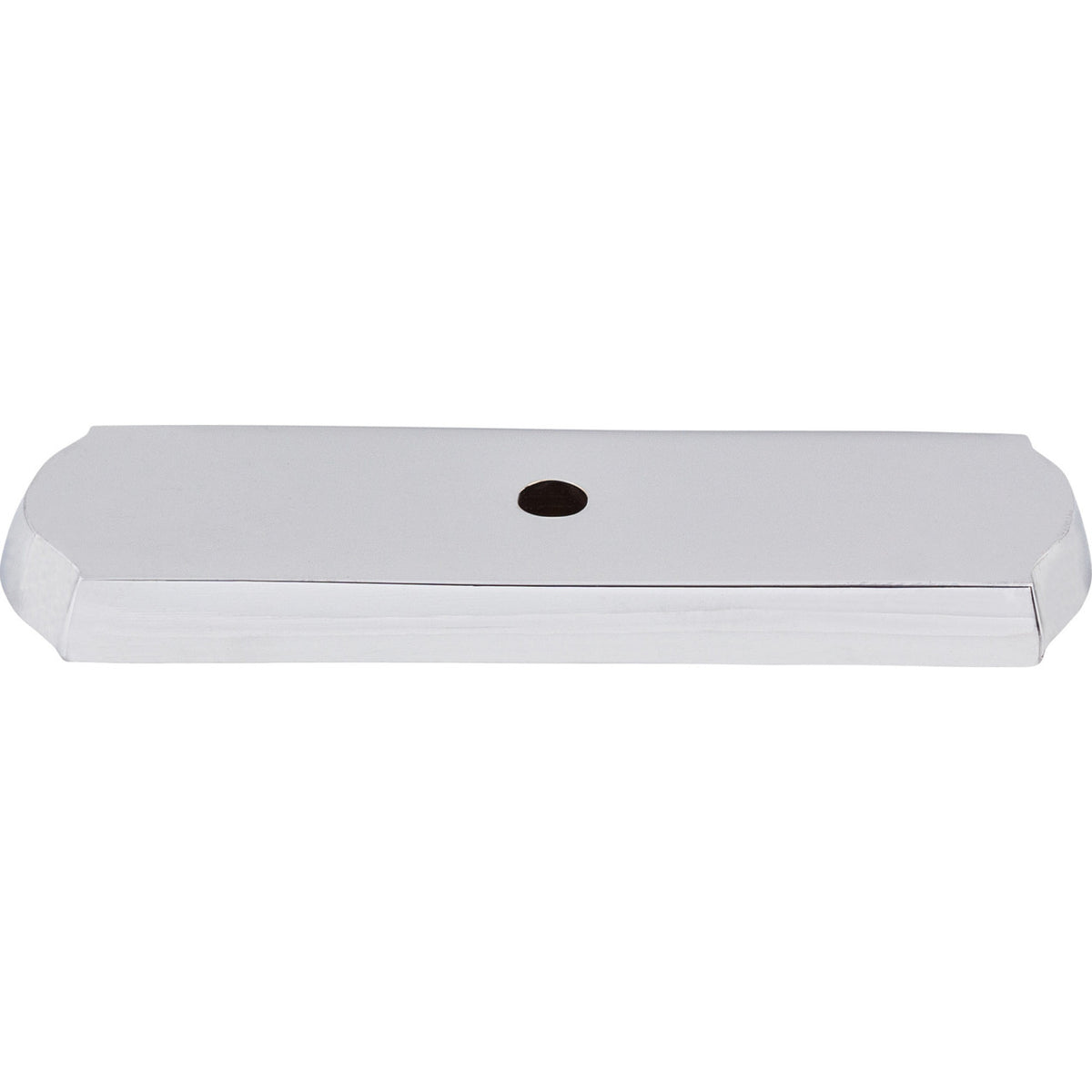 Top Knobs M2009: Aspen II Rectangle Backplate - Polished Chrome