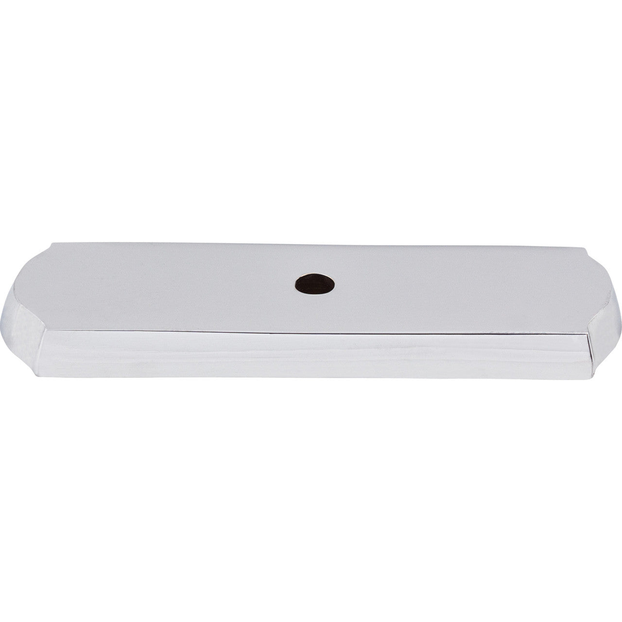 Top Knobs M2009: Aspen II Rectangle Backplate - Polished Chrome