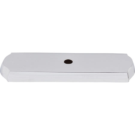 Top Knobs M2009: Aspen II Rectangle Backplate - Polished Chrome