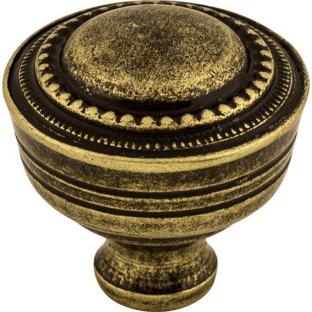 Top Knobs M200: 1-1/4" Contessa Round Cabinet Knob - German Bronze