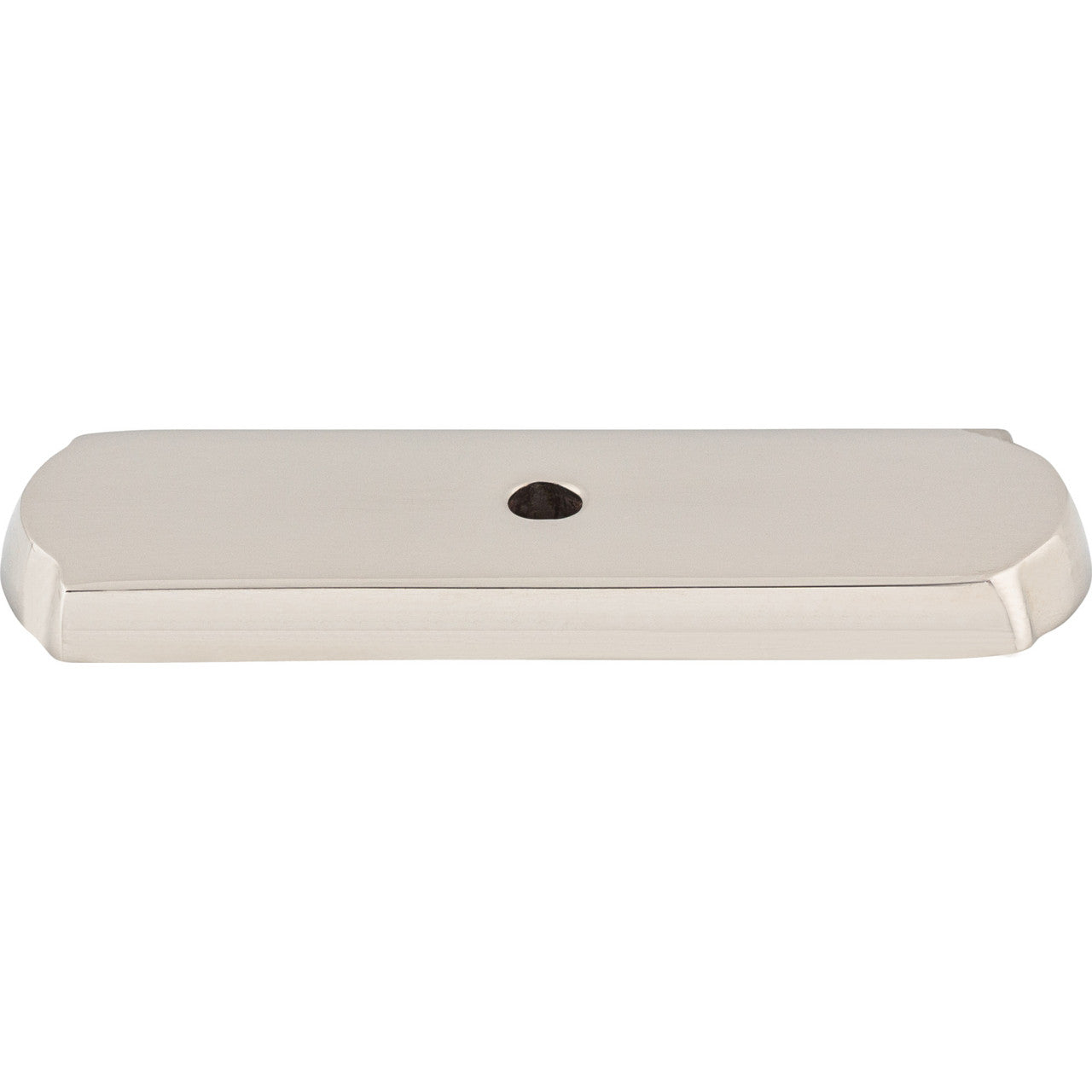 Top Knobs M2010: Aspen II Rectangle Backplate - Polished Nickel