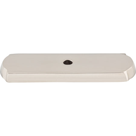 Top Knobs M2010: Aspen II Rectangle Backplate - Polished Nickel
