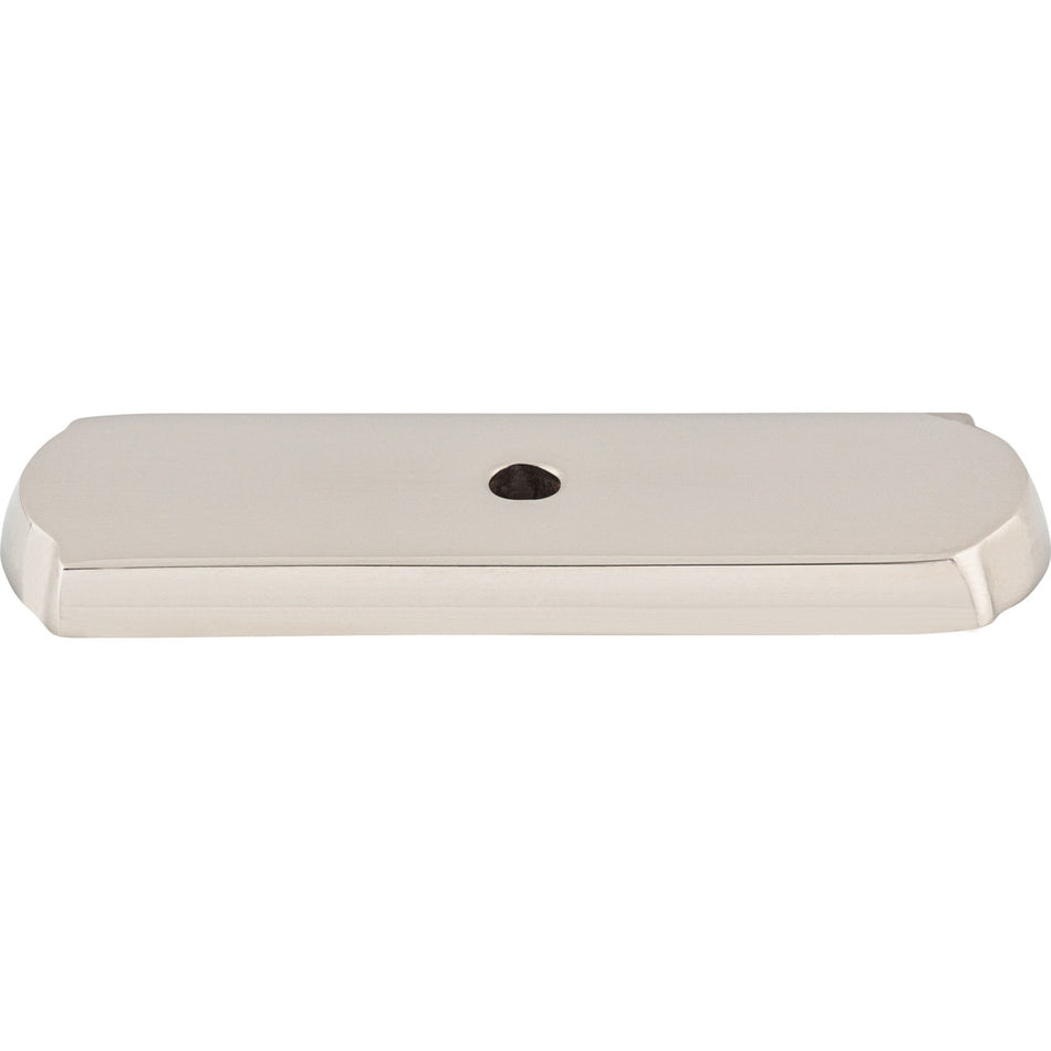 Top Knobs M2010: Aspen II Rectangle Backplate - Polished Nickel