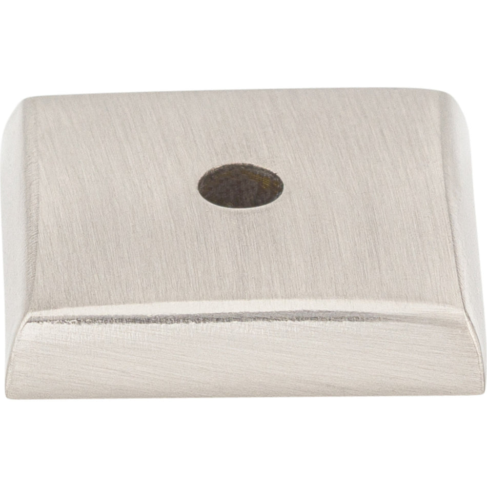 Top Knobs M2017: Aspen II Square Backplate - Brushed Satin Nickel