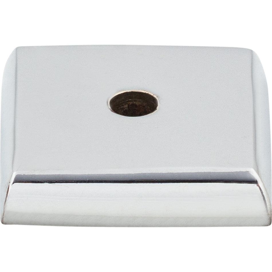 Top Knobs M2018: Aspen II Square Backplate - Polished Chrome