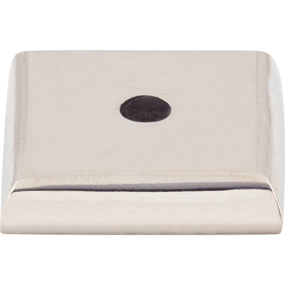 Top Knobs M2019: Aspen II Square Backplate - Polished Nickel