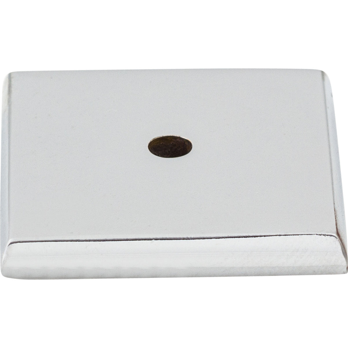 Top Knobs M2021: Aspen II Square Backplate - Polished Chrome