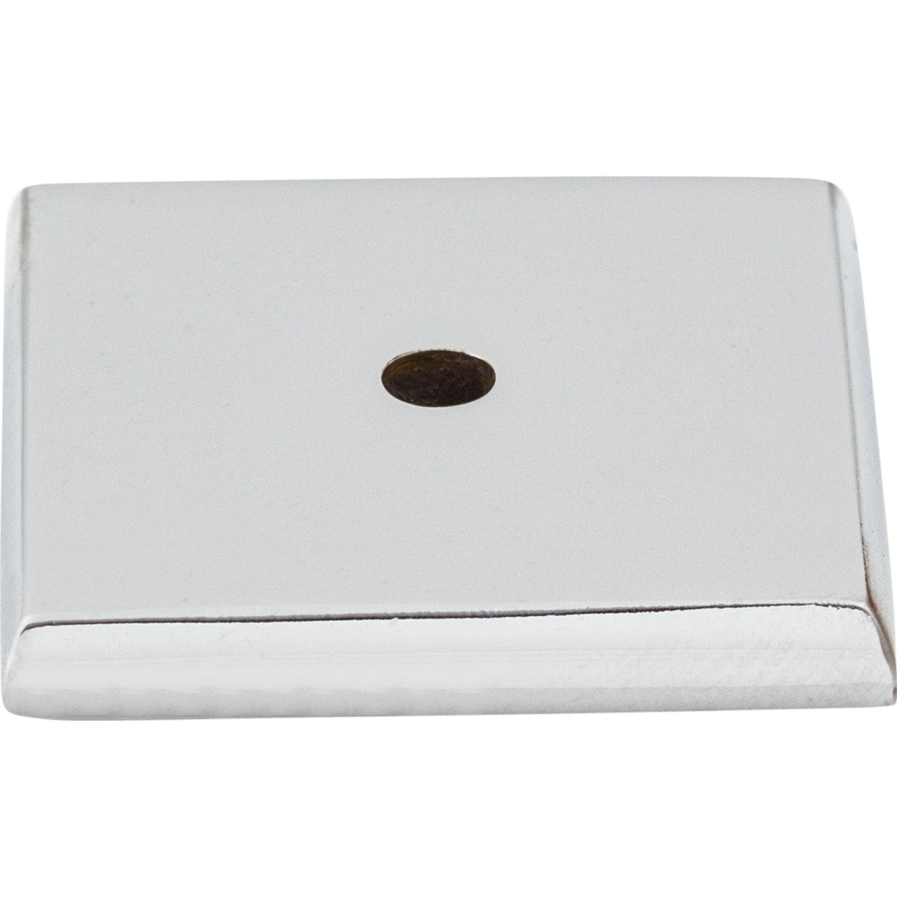 Top Knobs M2021: Aspen II Square Backplate - Polished Chrome