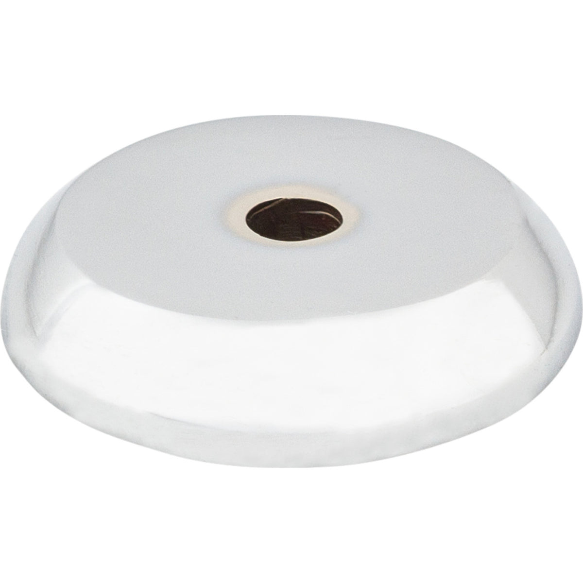Top Knobs M2024: Aspen II Round Backplate - Polished Chrome