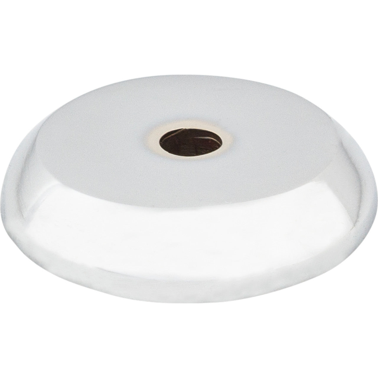 Top Knobs M2024: Aspen II Round Backplate - Polished Chrome