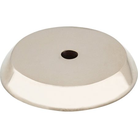 Top Knobs M2028: Aspen II Round Backplate - Polished Nickel