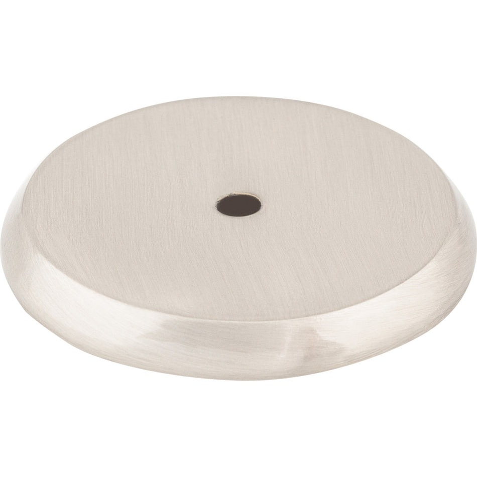 Top Knobs M2029: Aspen II Round Backplate - Brushed Satin Nickel